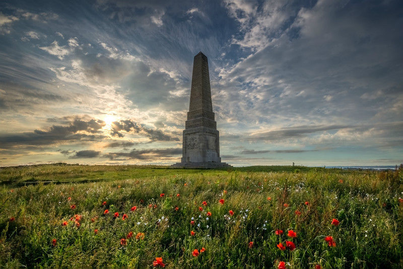 z2926 Yarborough Monument, Culver Down - Sandown, Shanklin, Luccombe and Wroxall