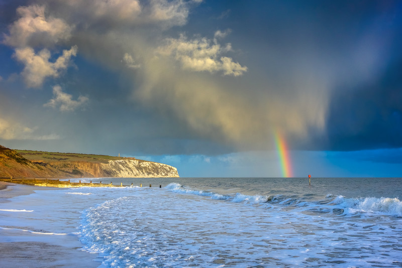 z3168 Rainbow, Sandown Bay - Sandown, Shanklin, Luccombe and Wroxall