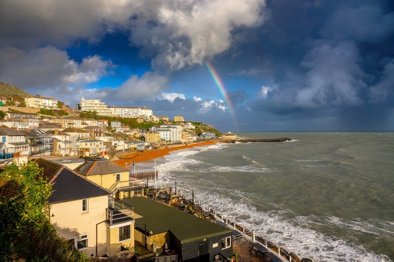 z4416 Evening Showers over Ventnor - Latest images
