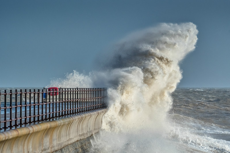 z3148 Storm Surge, Ventnor - Ventnor to St Catherine's inc Bonchurch, Whitwell & the Undercliff