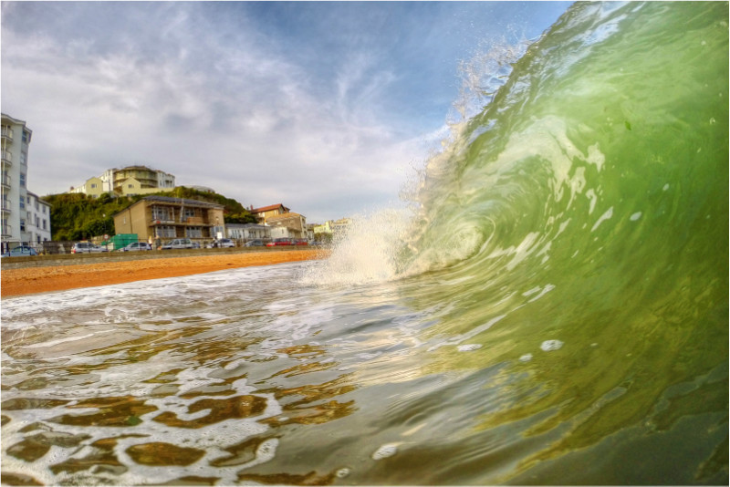 w006 Breaking Swell, Ventnor Beach cropped - The