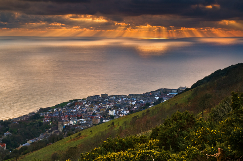 z1720 View from Ventnor Down - Ventnor to St Catherine's inc Bonchurch, Whitwell & the Undercliff