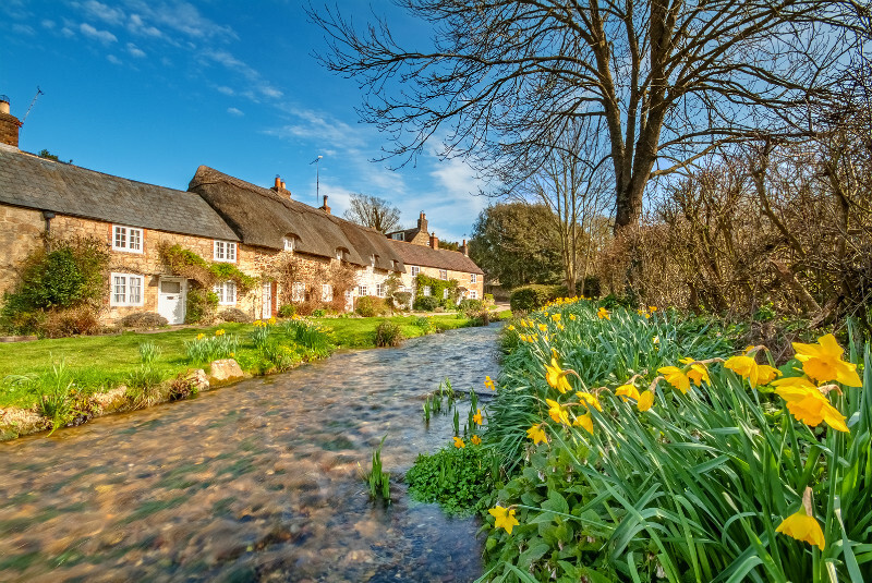 z3591 Winkle Street, Springtime - The Inner Island inc Newport & Godshill