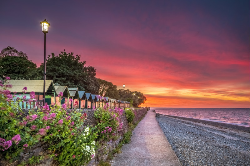 z2920 Evening Colours of Seaview - East Cowes to Ryde inc Haventstreet, Ashey, Wooton & Binstead