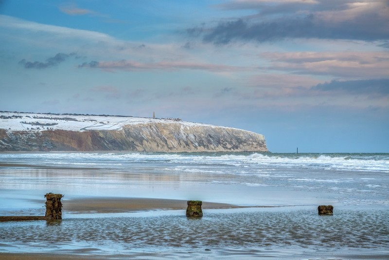z3182 Snowy Culver - Sandown, Shanklin, Luccombe and Wroxall