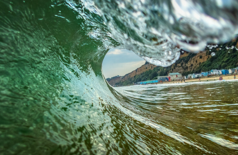 z3660 The view from the Inside, Sandown Beach - The