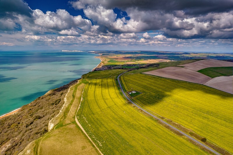 z4021 The Colours of Spring, St Catherine's Down and beyond - Ventnor to St Catherine's inc Bonchurch, Whitwell & the Undercliff