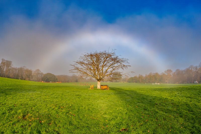 z4419 Fogbow over Big Mead in Shanklin - Latest images