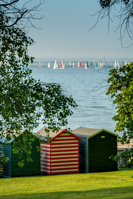 z3454 Round the Island Race, Appley Beach - East Cowes to Ryde inc Haventstreet, Ashey, Wooton & Binstead