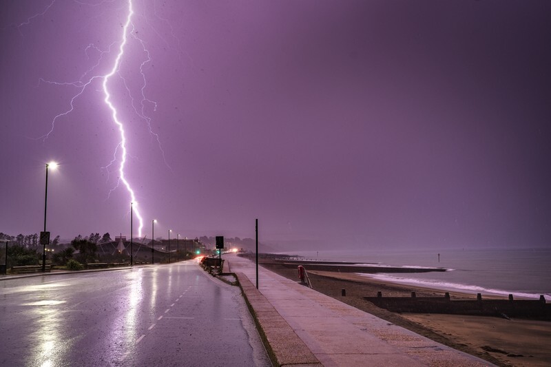 z4088 Strikes over Sandown Bay - The
