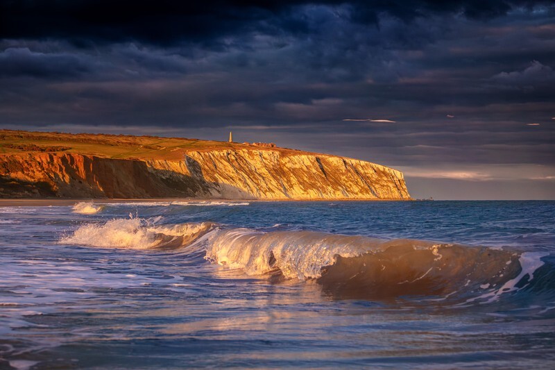 z4411 Autumnal Evening, Yaverland Beach - Latest images