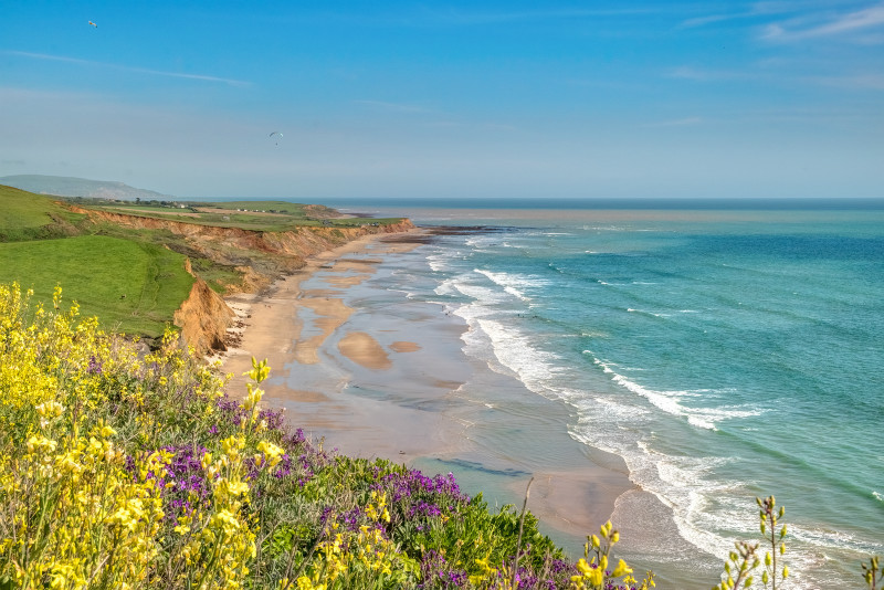 z3216 Colours of Summer Compton Bay - Blackgang to Compton inc Brighstone, Shorwell & West Wight