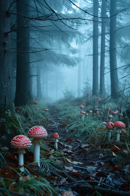 pr134 Fungi Path - Latest Photorealism images