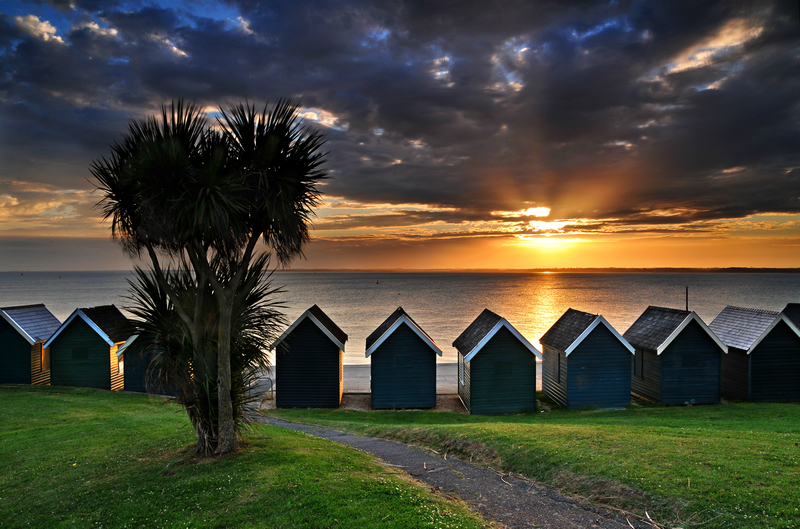 z1367 Gurnard at Sunset - Yarmouth to West Cowes inc Newtown