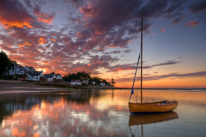 z2045 Evening Reflections, Seaview - East Cowes to Ryde inc Haventstreet, Ashey, Wooton & Binstead