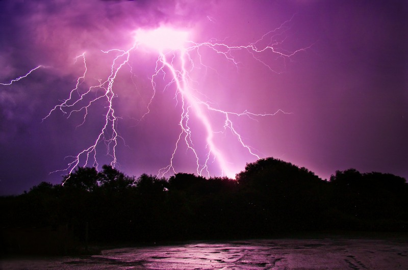 404 Lightning over Blackgang Chine - The