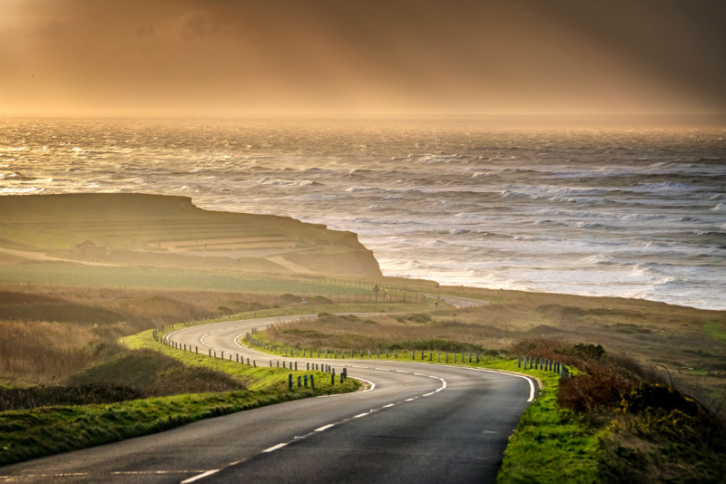 z3335 Golden Storm, Compton Bay - Blackgang to Compton inc Brighstone, Shorwell & West Wight