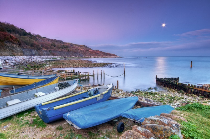 z2377 Castle Haven by Moonlight - Ventnor to St Catherine's inc Bonchurch, Whitwell & the Undercliff