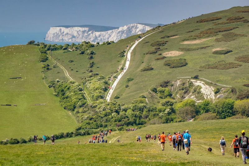z3422 Walk the Wight, Brighstone Down - Blackgang to Compton inc Brighstone, Shorwell & West Wight