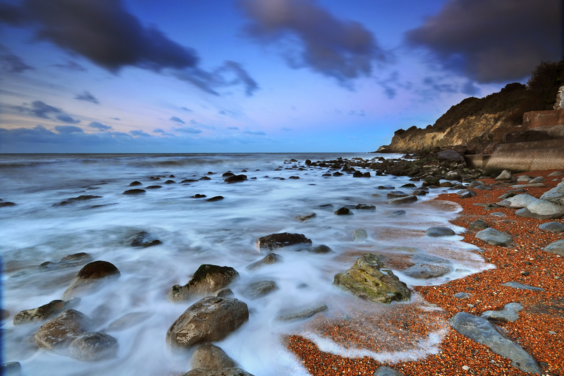 z1280 Dawn, Steephill cove - Ventnor to St Catherine's inc Bonchurch, Whitwell & the Undercliff