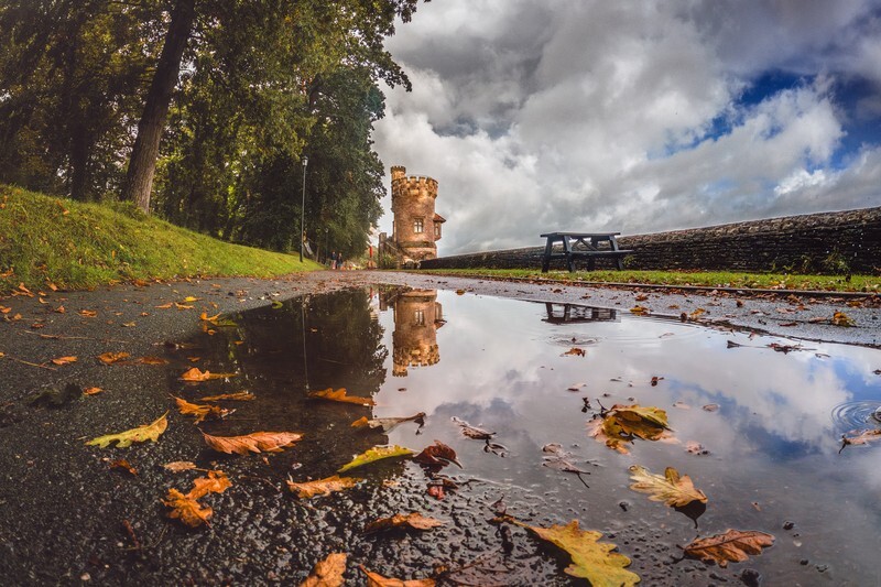 z4322 Autumn Reflections, Appley - East Cowes to Ryde inc Haventstreet, Ashey, Wooton & Binstead