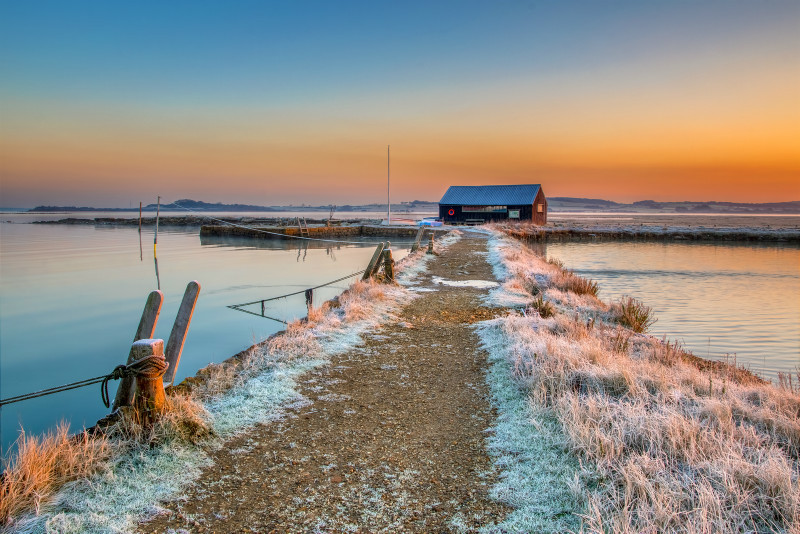 z2861 Morning Frost, Newtown - Yarmouth to West Cowes inc Newtown