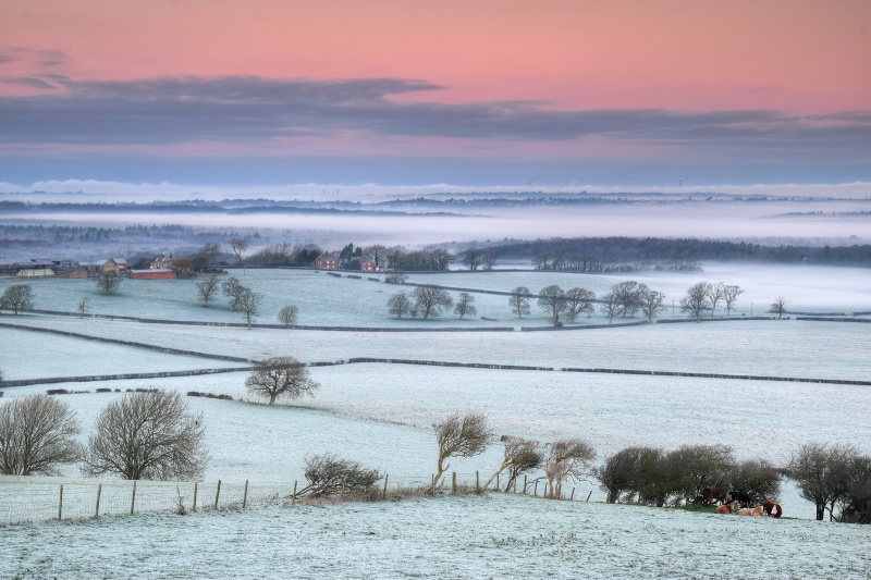 z2587 Winter View over Ashey and Beyond - East Cowes to Ryde inc Haventstreet, Ashey, Wooton & Binstead