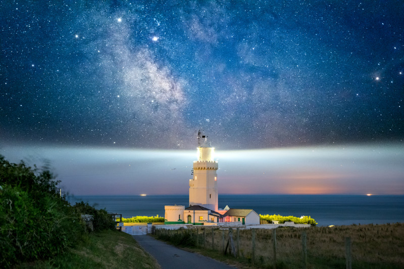 z3244  Under the Stars, St Catherine's Lighthouse - Ventnor to St Catherine's inc Bonchurch, Whitwell & the Undercliff
