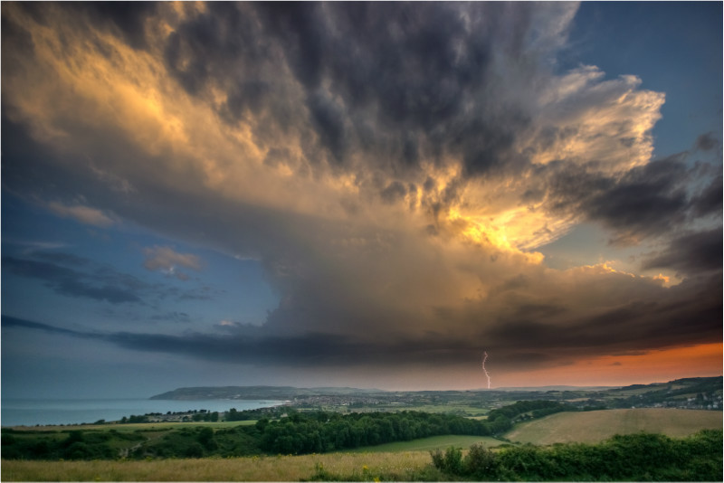 z2768 Structured Storm, Sandown Bay - The