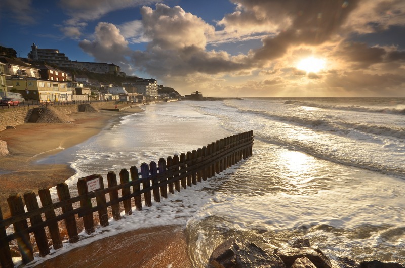 z2298 After the Storm, Ventnor Bay - Ventnor to St Catherine's inc Bonchurch, Whitwell & the Undercliff