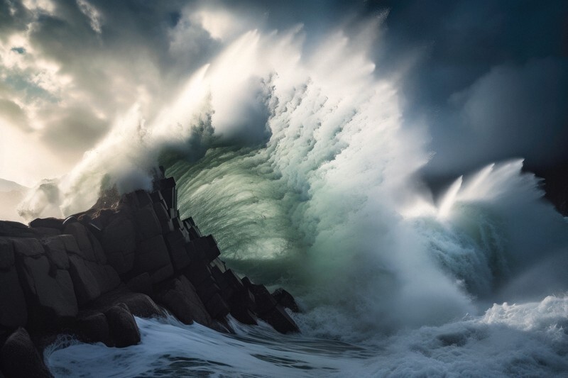 pr114 Winter Stormsurf - Photorealism Gallery