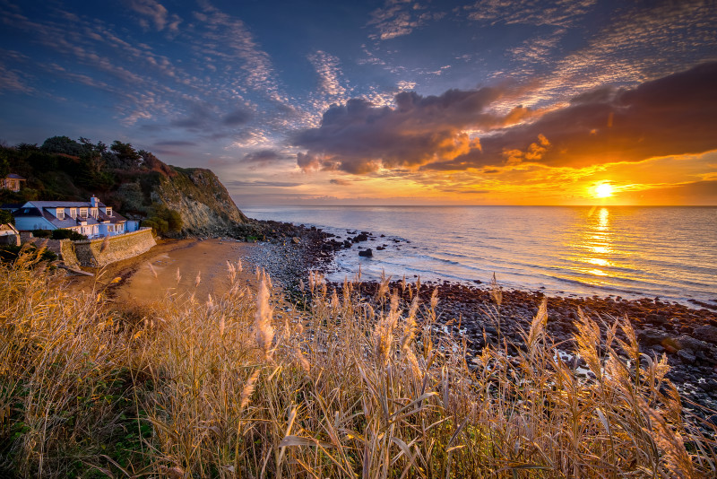 z2834 Orchard Bay Sunrise - Ventnor to St Catherine's inc Bonchurch, Whitwell & the Undercliff