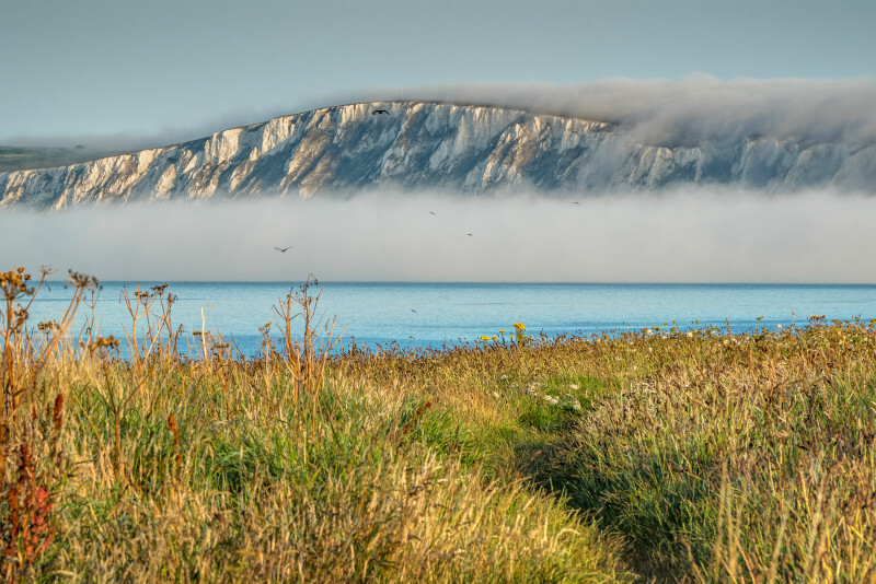 z3474 Rollings Mists, Tennyson Down - Blackgang to Compton inc Brighstone, Shorwell & West Wight