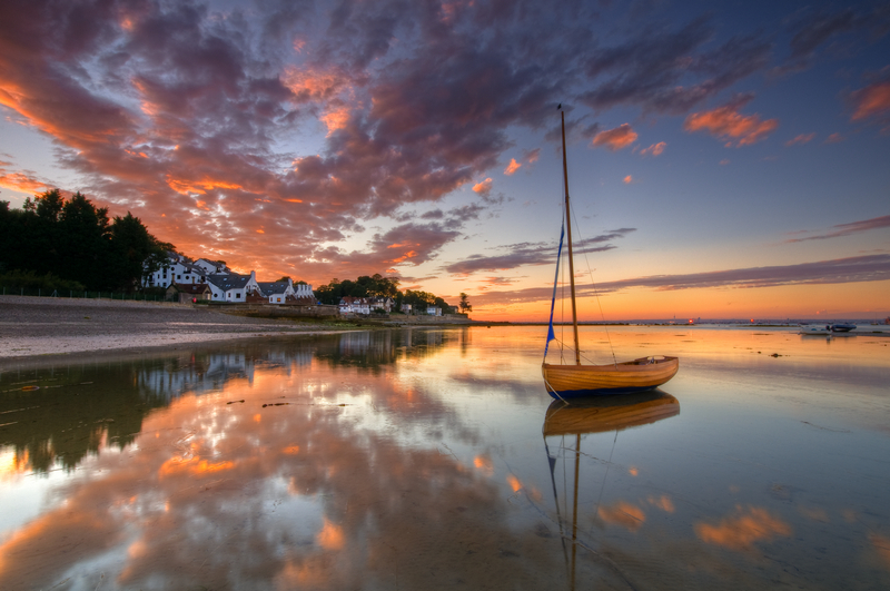 z2012 Evening Reflections, Seaview - East Cowes to Ryde inc Haventstreet, Ashey, Wooton & Binstead