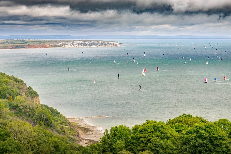 z4387 Round the Island Race, Sandown Bay - Latest images