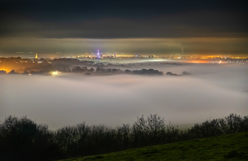 z3697 Over the Fog, Ashey Down - East Cowes to Ryde inc Haventstreet, Ashey, Wooton & Binstead