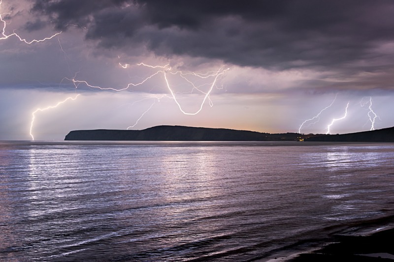 z2468 Storm over Compton Bay - The