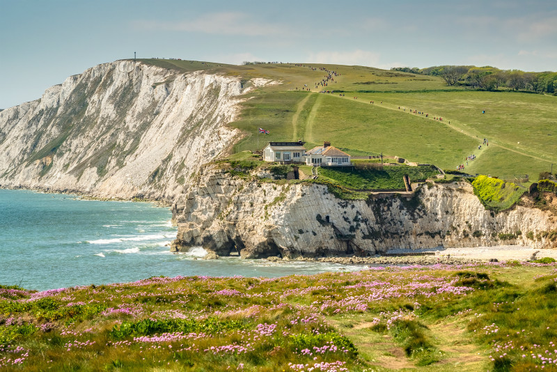 z3420 Walk the Wight, Freshwater Bay - Freshwater Bay to Colwell Bay inc the Needles