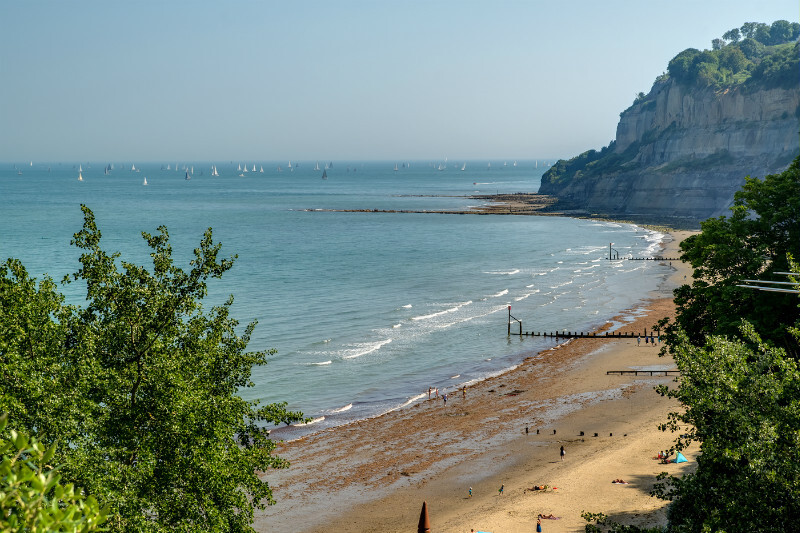 z3456 Round the Island Race, Shanklin Beach - Sandown, Shanklin, Luccombe and Wroxall