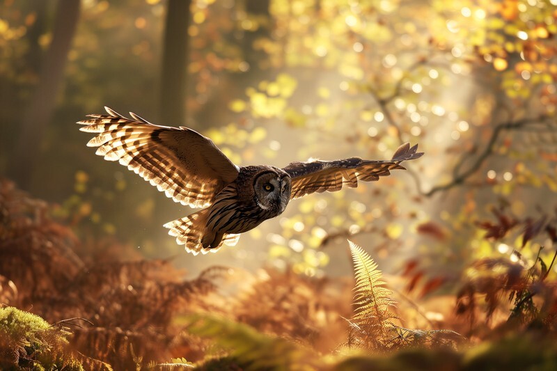 pr123 Tawny owl on the Prowl - Latest Photorealism images