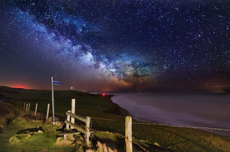 z2342 The Milky Way over Compton Bay