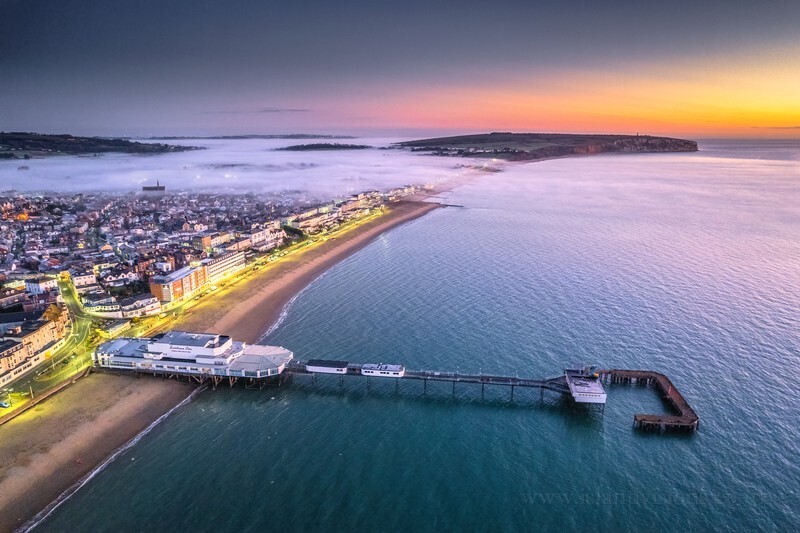 z4444 Misty Morning Sandown bay - Latest images