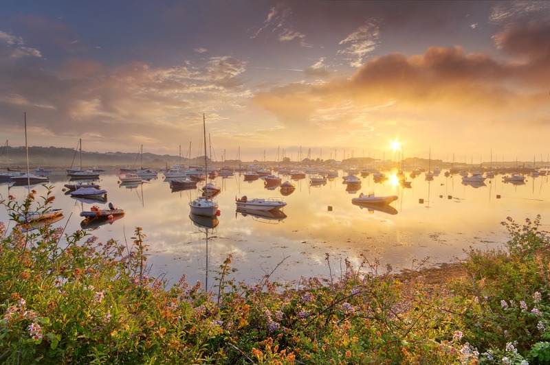 z2448 Mellow Morning Bembridge Harbour - Seaview to Bembridge, Whitecliff Bay and Brading