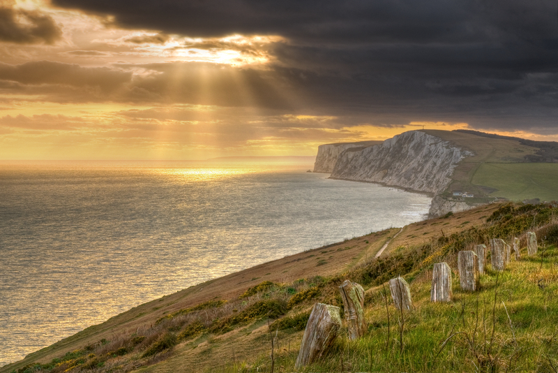 z1964 Tennyson Down - Blackgang to Compton inc Brighstone, Shorwell & West Wight