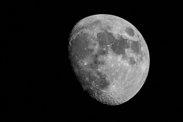 Waxing Gibbous Moon - Travel & Landscapes