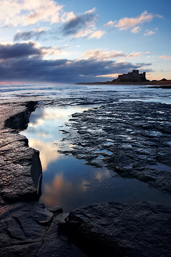 Bamburgh Sky, Northumberland - Northumberland