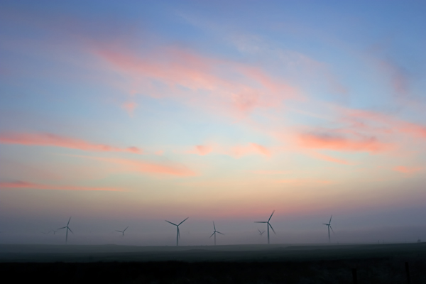 Misty Evening - UK Scenery