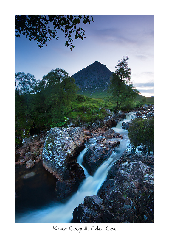 River Coupall, Glen Coe - Scottish Highlands