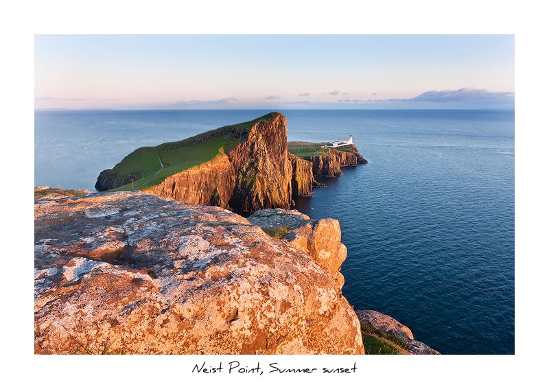 Neist Point, Summer Sunset - Isle of Skye