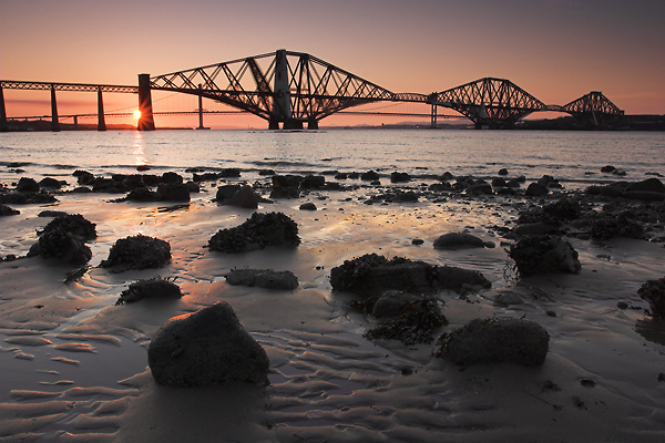 Forth Bridge Sunset - UK Scenery